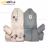 سرویس حوله عروس و داماد 10تکه گلدوزی سه بعدی برند LINDO