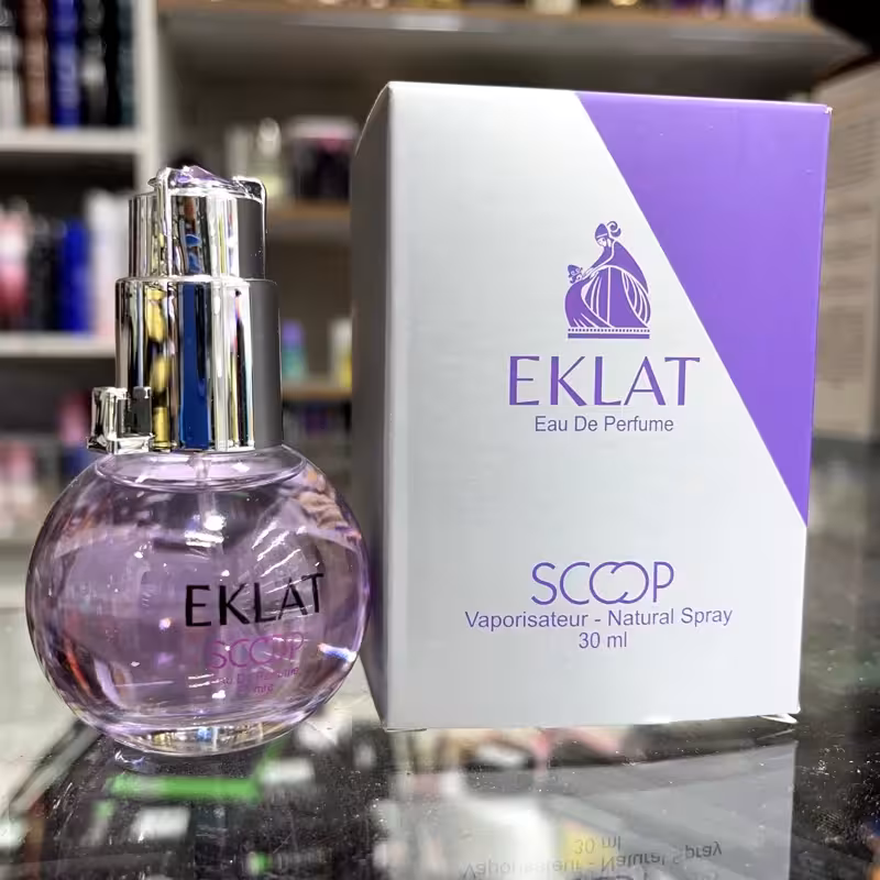 عطر جیبی زنانه اسکوپ مدل اکلت حجم 30 میلی لیتر رایحه خنک | amazonchi