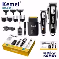ست ماشین اصلاح 3 تایی دامادی کیمی KM-8531