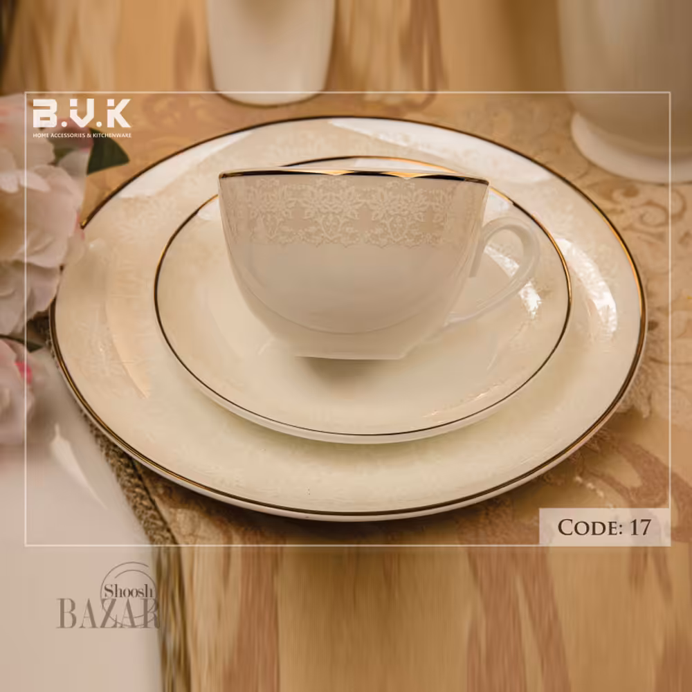 سرویس چینی 133 پارچه بن چاينا بی وی کی کد723317