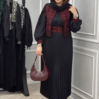 ست دو تیکه زنانه عیدانه ست سارافون جلیقه