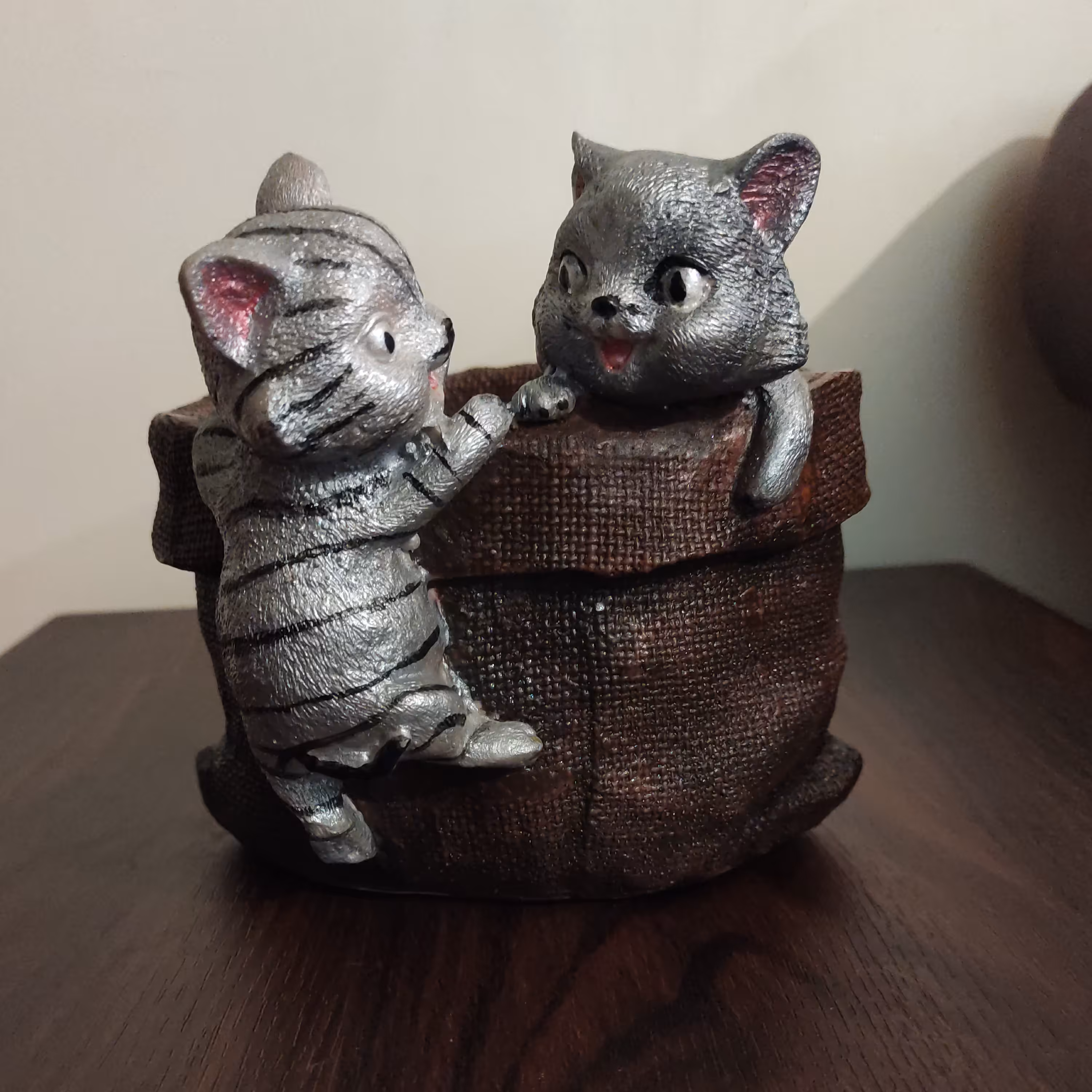 جا سبزه ای طرح گربه