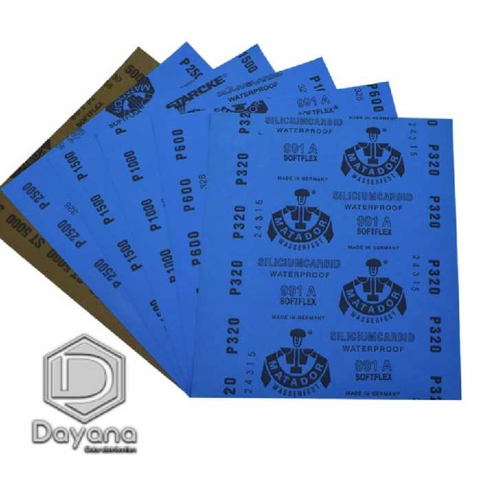 سنباده ماتادور کد 1200 و 1500(بصورت بسته ای فروخته میشود)50عددی