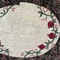 سفره حصیری بافته شده با برگ نخل ویژه یلدا 