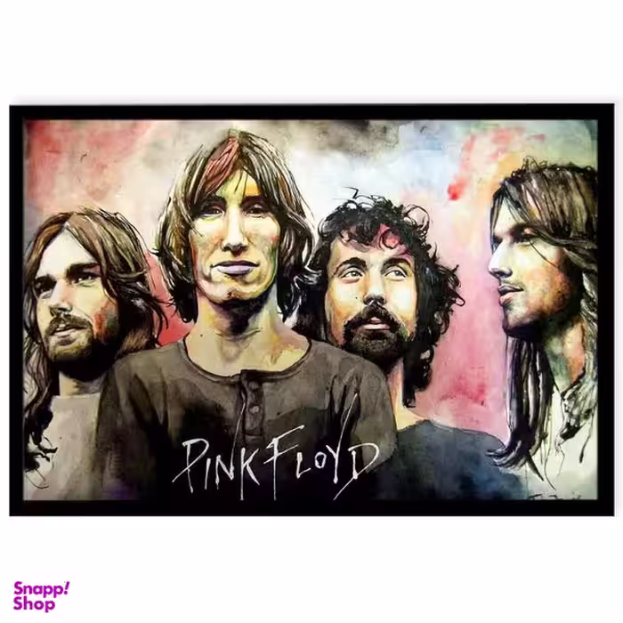 تابلو نوری بکلیت مدل طرح گروه پینک فلوید Pink Floyd مدل چراغ دار B-s241