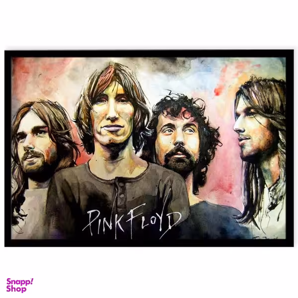 تابلو نوری بکلیت مدل طرح گروه پینک فلوید Pink Floyd مدل چراغ دار B-s241