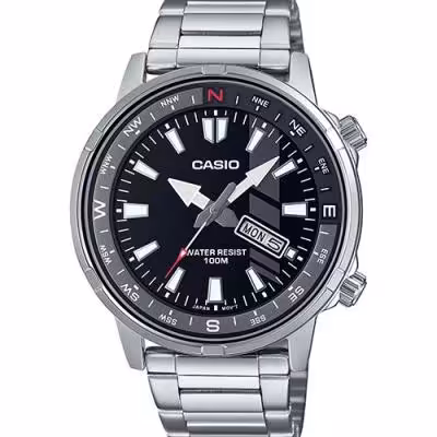 ساعت مچی مردانه 
مدل CASIO -MTD-130D-1AVDF