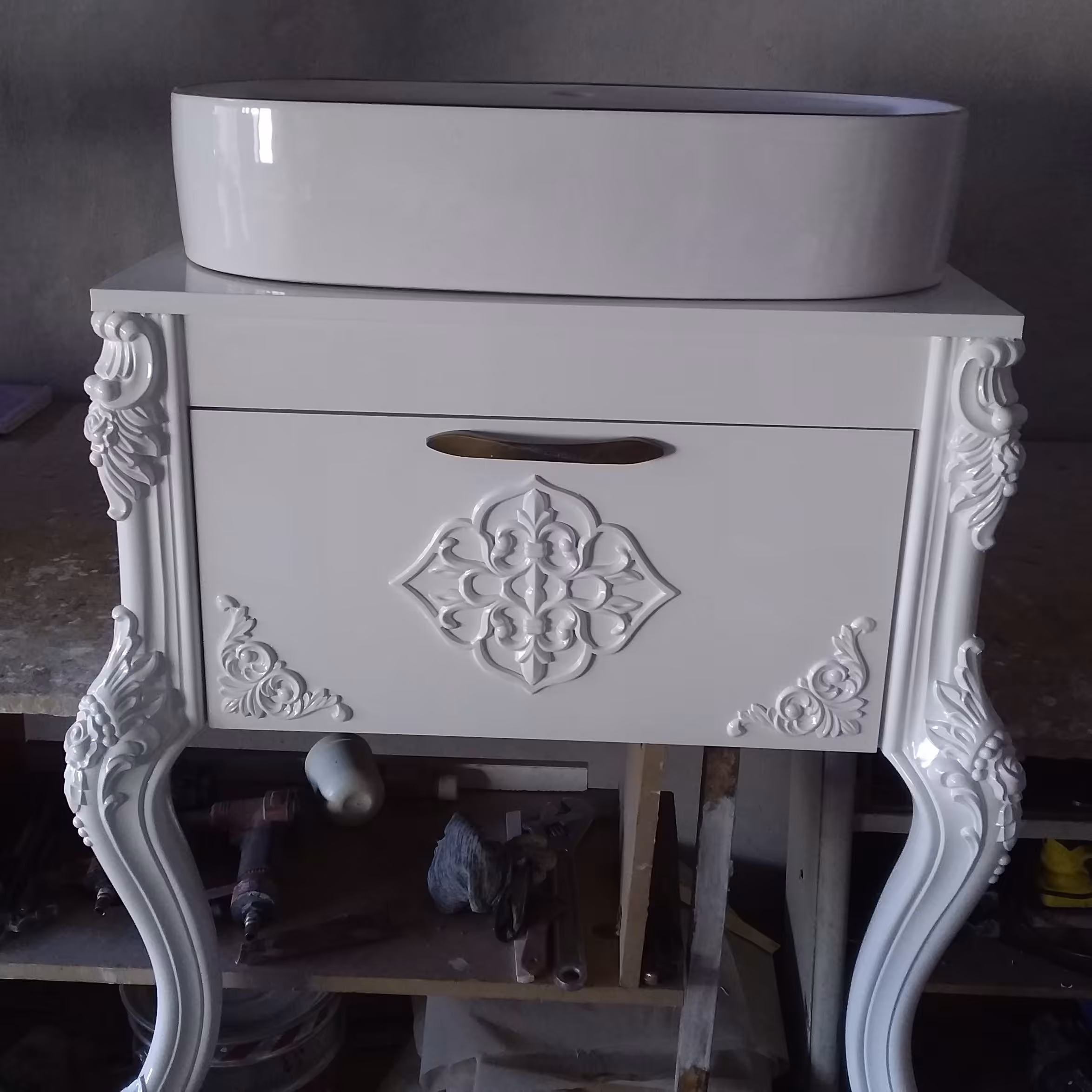 کابین روشویی pvc(پس پرداخت .هزینه ارسال بهعده مشتری میباشد)
