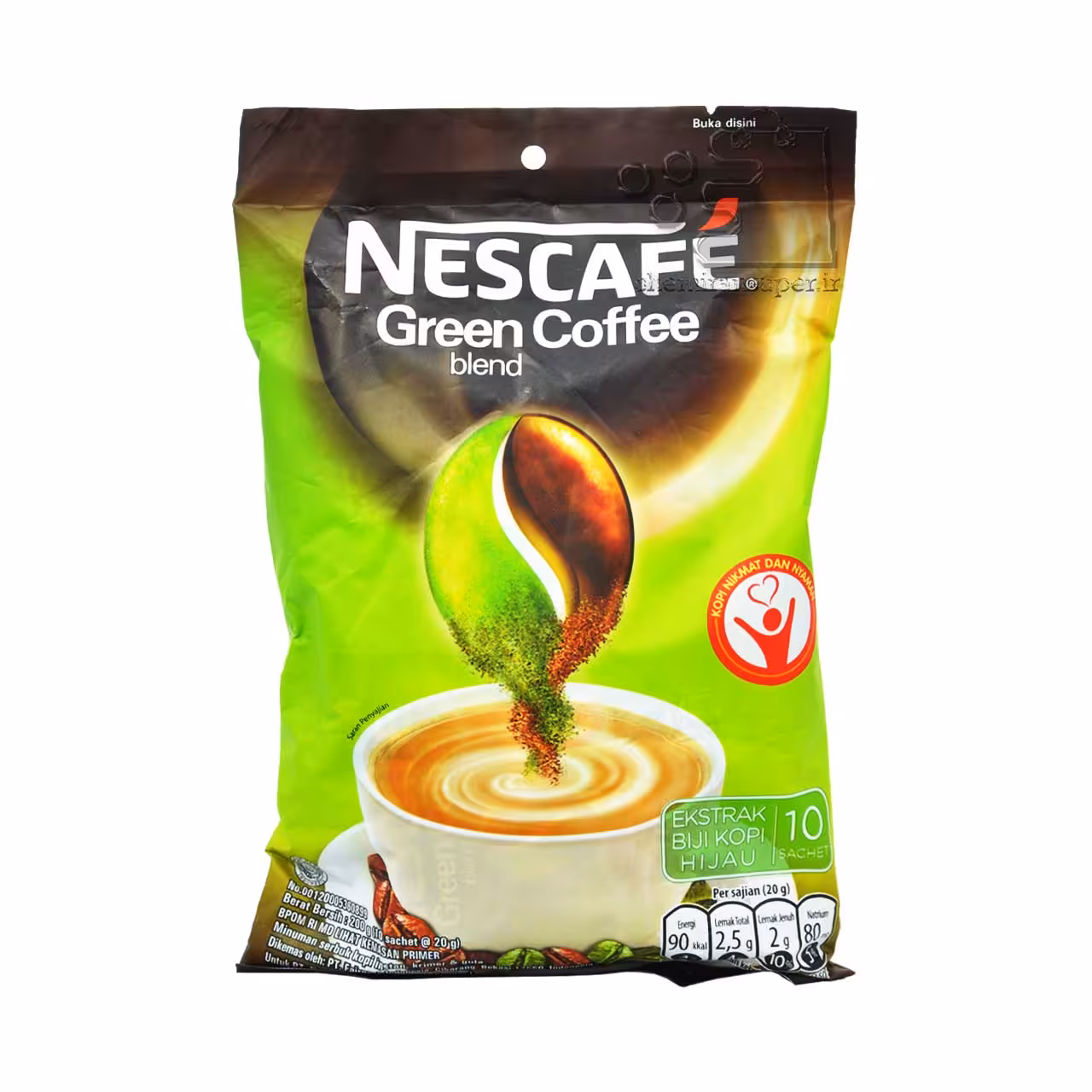 قهوه سبز فوری 10 عدد نسکافه - nescafe