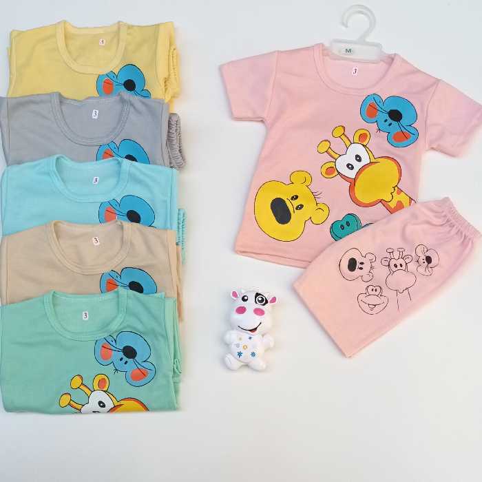 تیشرت وشلوارک دخترانه وپسرانه