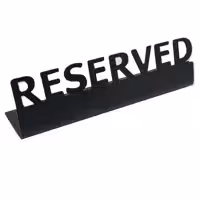 استند رزرو فلزی plateroom