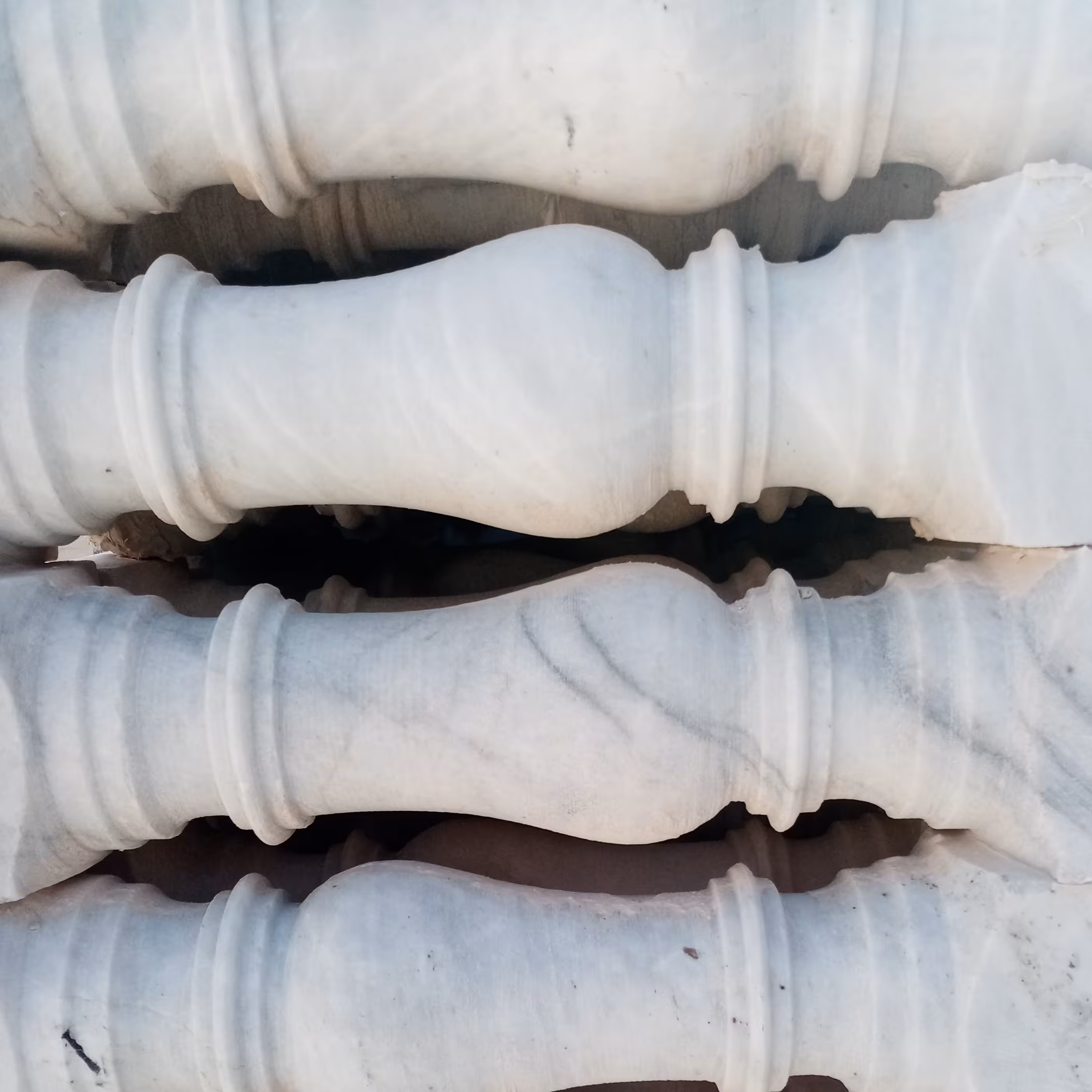 نرده سنگی گرد چینی