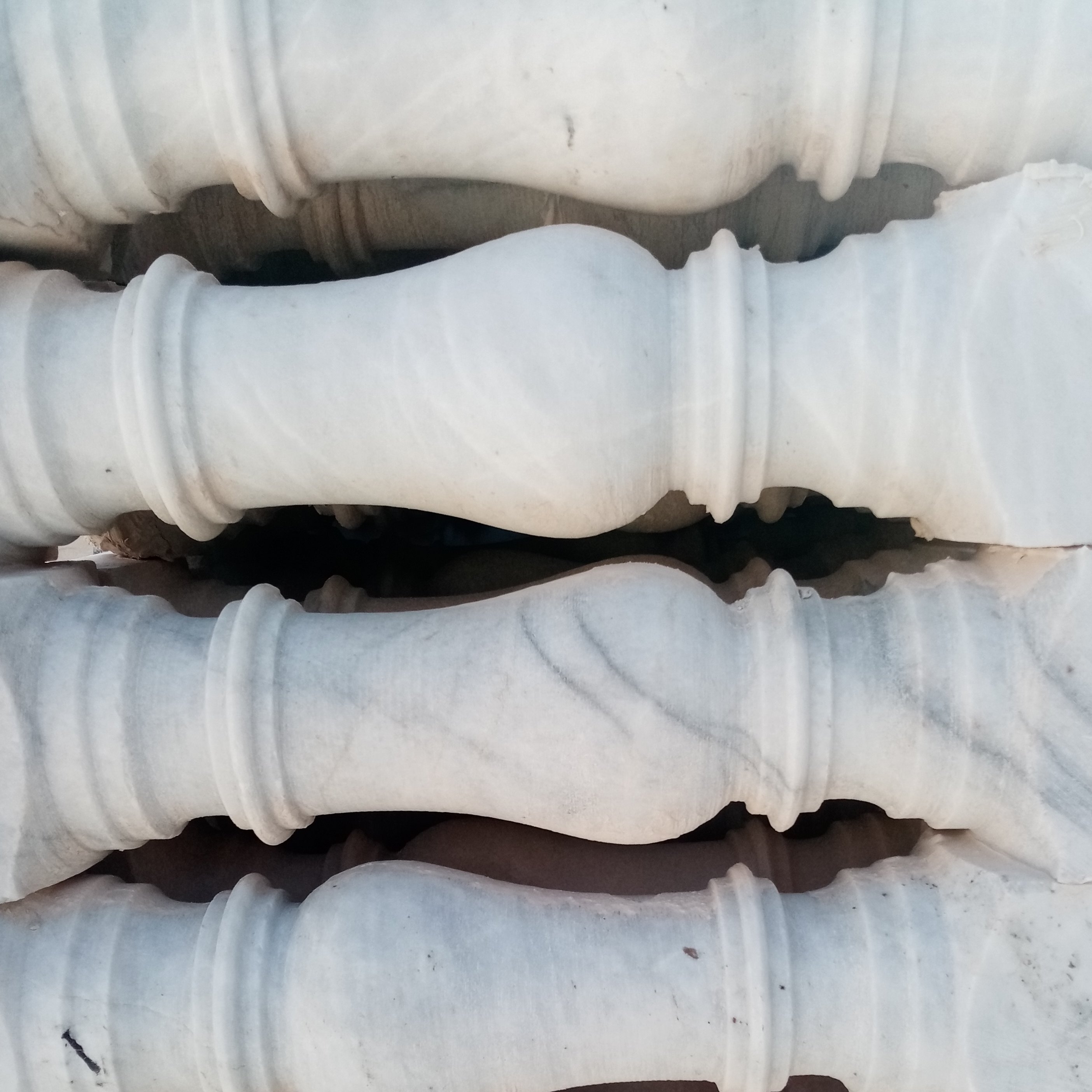 نرده سنگی گرد چینی