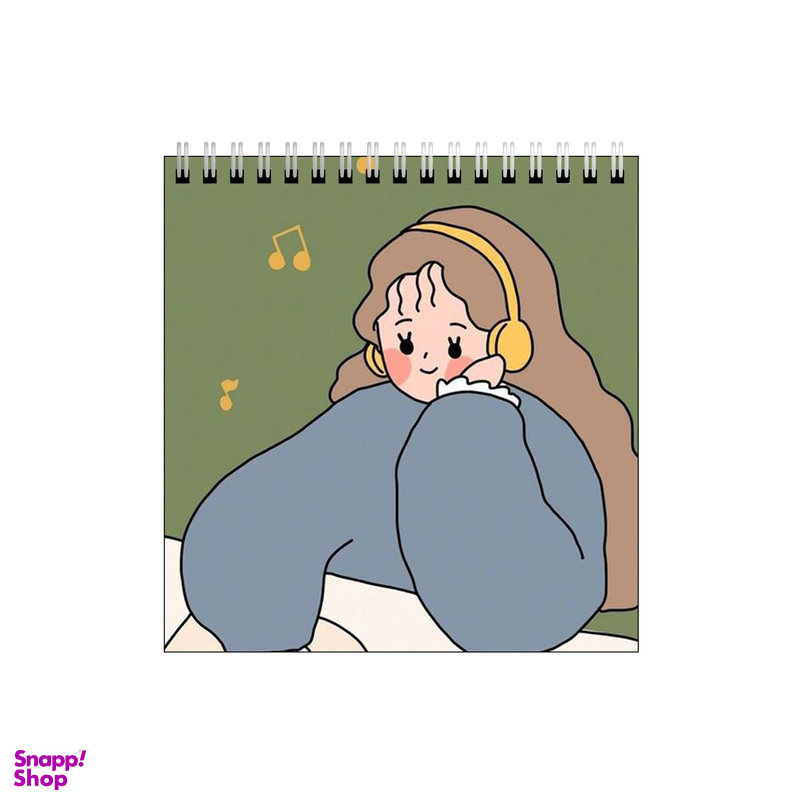 دفتر طراحی طرح عاشق موزیک و کتاب کد 1696929