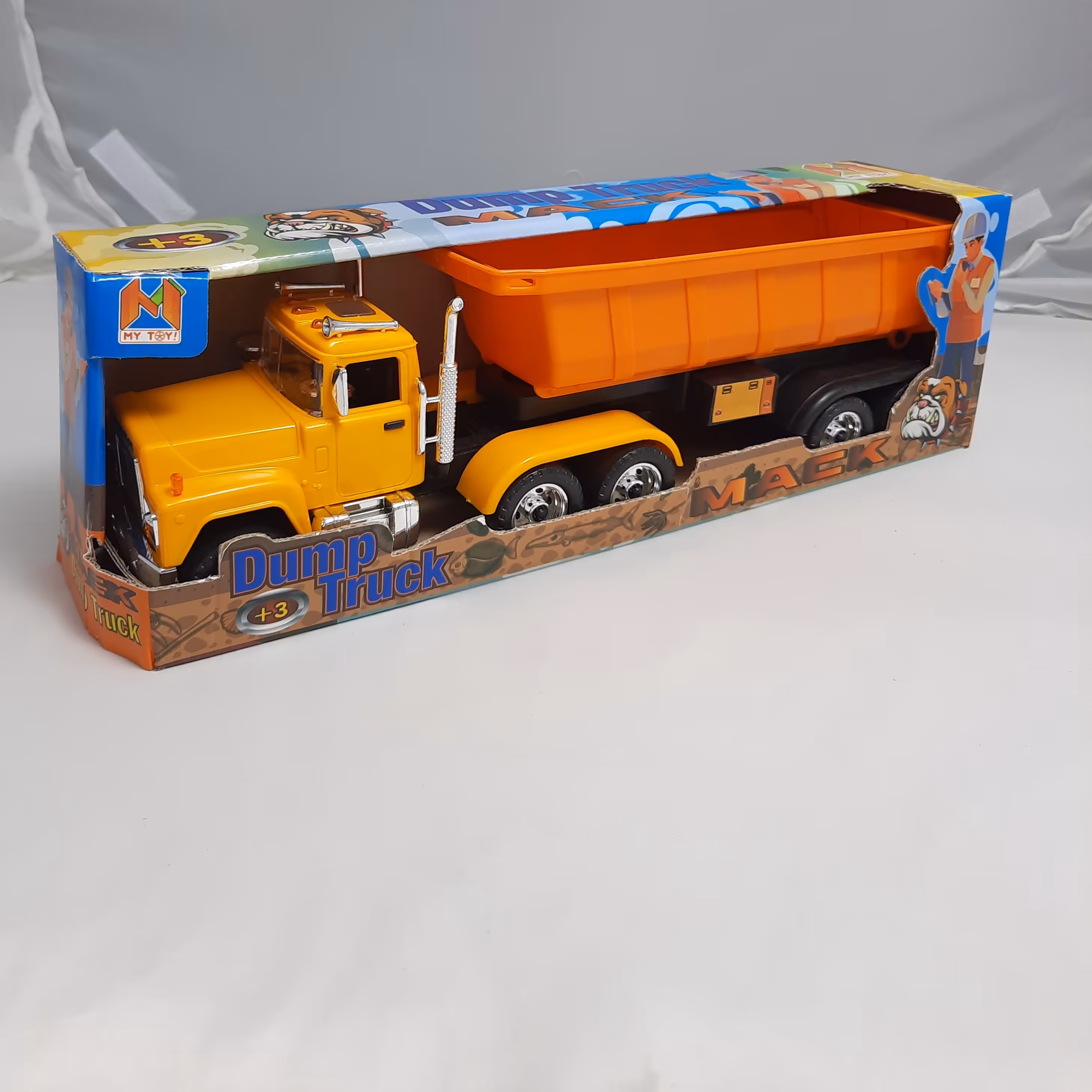 ماشین بازی کمپرسی قدرتی ماک جنس بسیار عالی محبوب بچه ها تنوع رنگ ارسال رایگان قیمت کارخانه