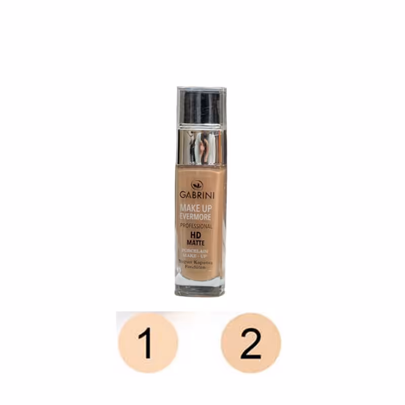 کرم پودر شیشه ای گابرینی مدل HD شماره 01 حجم 30 میل | فروشگاه ارس ترک