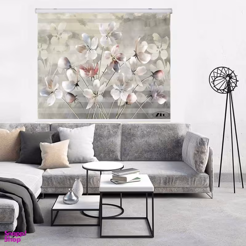 پرده زبرا زیو کد 3D1149 سایز 150x200 سانتی متر