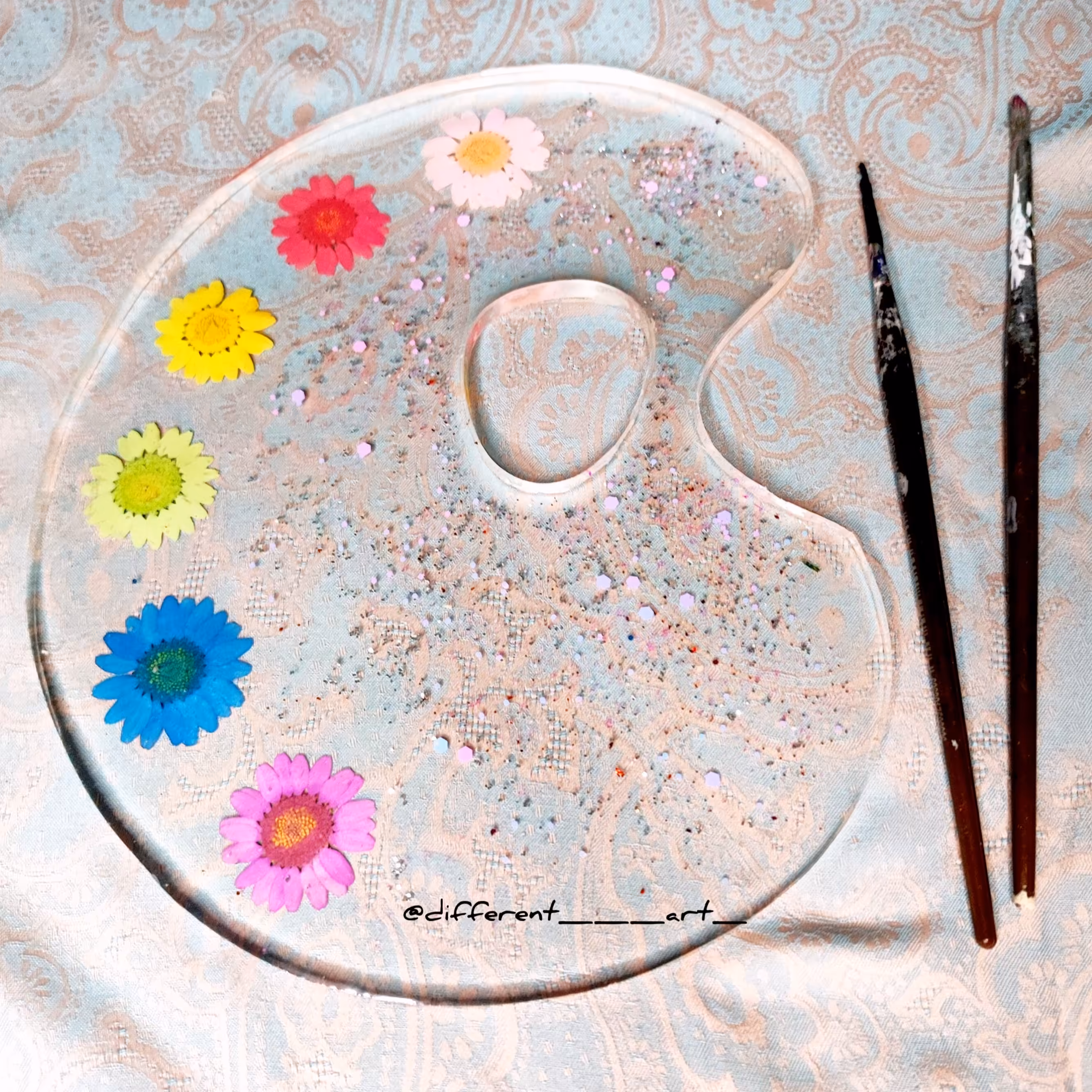 پالت گل بابونه رزینی