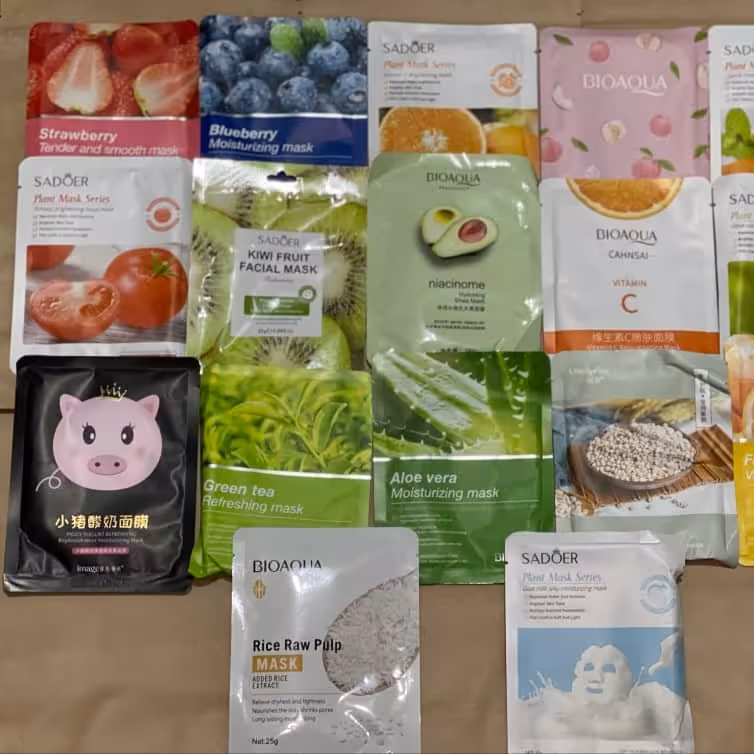 ماسک ورقه ای صورت 