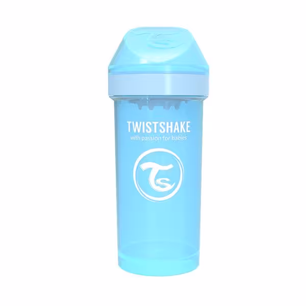 لیوان آموزشی 360 میل پاستل آبی تویست شیک Twistshake