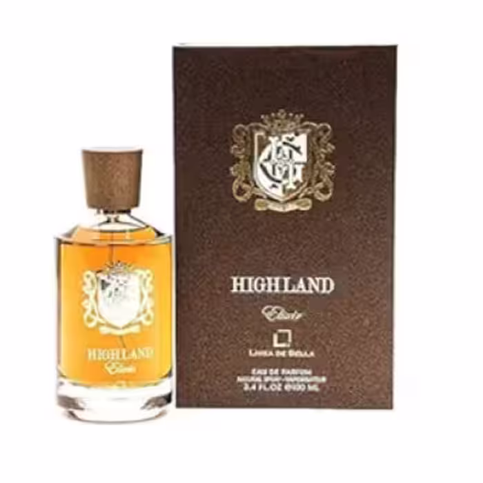 ادکلن Linea De Bella Highland elexirادکلن هایلند الکسیر لینا د بلا