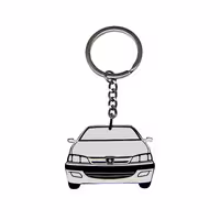 جاسویچی خودرو استیل طرح پژو پرشیا دورو (حک پلاک به انتخاب خودتون)