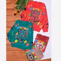 بلوز تک اسپرت پسرانه و دخترانه سایز 35 تا 60 نخ پنبه اعلا در چند طرح 