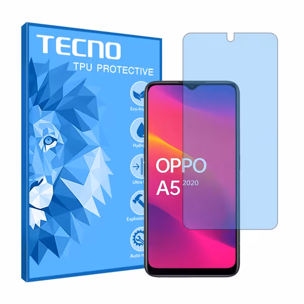 گلس اوپو A5 (2020) مدل هیدروژلی مات آنتی بلو برند تکنو کد S