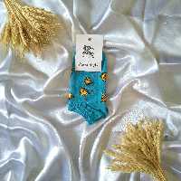 جوراب مچی پیتزا آبی