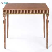 میز ناهار خوری مستطیل چوبی مدل الیزا