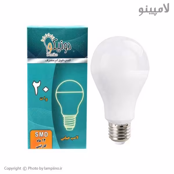 لامپ ال ای دی 20 وات دونیکو