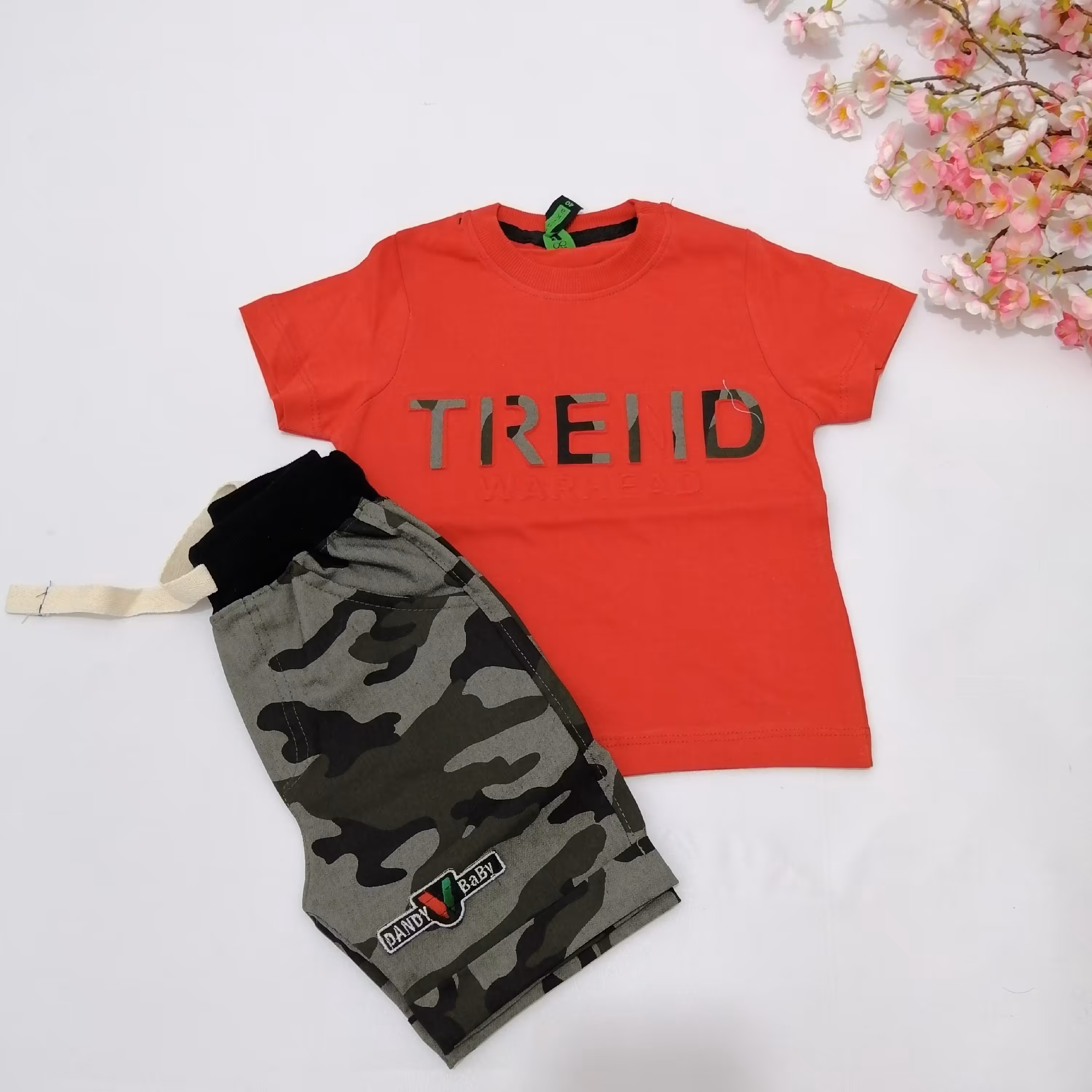 تیشرت و شلوارک ارتشی