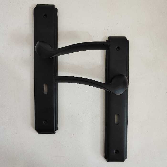 دستگیره درب چوبی 1108 مشکی کلیدی مخصوص درب اتاق