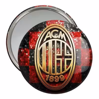 آینه جیبی خندالو مدل باشگاه آث میلان کد 27252