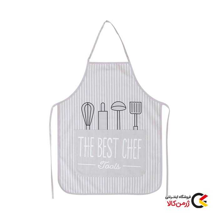 پیش بند جیبدار آشپزخانه از برند ال سی هوم با طرح کفگیر