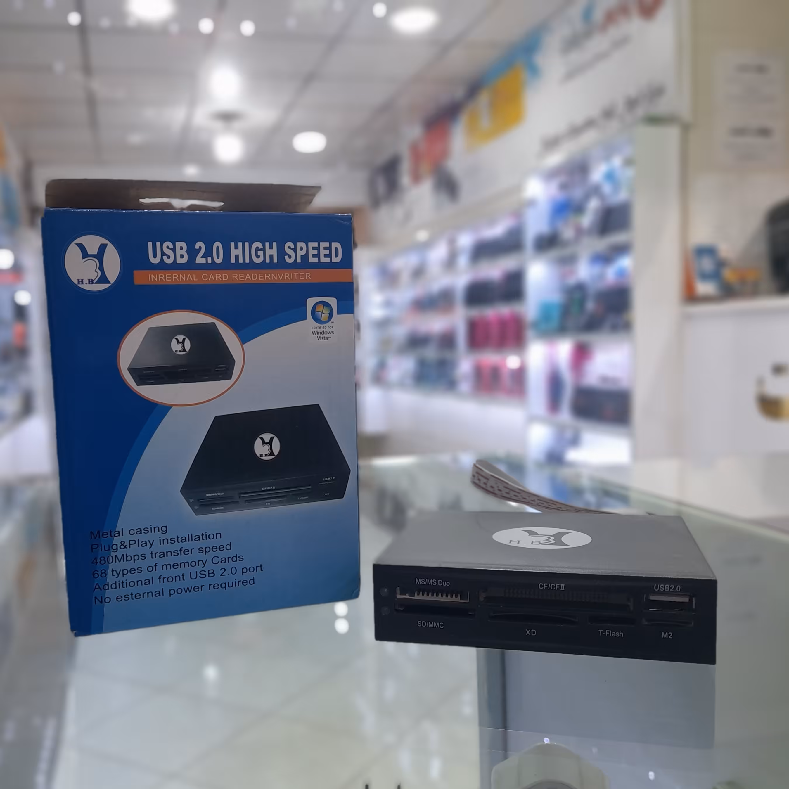 رمریدر  اینترنال. مخصوص کامپیوتر. رنگ مشکی 