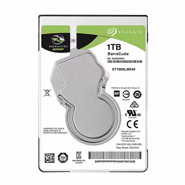 هارددیسک اینترنال سیگیت مدل BarraCuda ST1000VT001ظرفیت 1 ترابایت