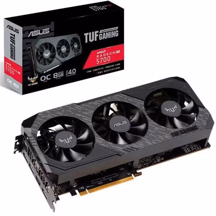 کارت گرافیک ایسوس مدل TUF 3-RX5700-O8G-GAMING با حافظه 8 گیگابایت