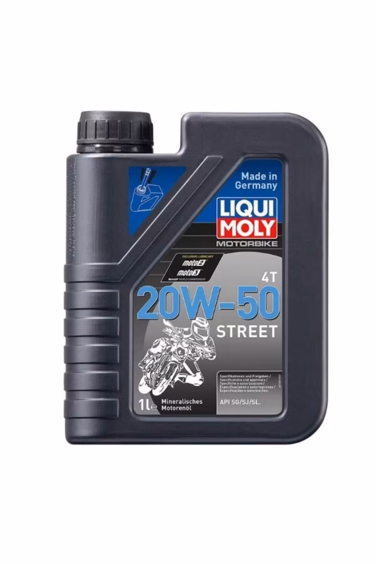 روغن و مکمل موتور 20W50 4T خیابان اصلی 1 LT Liqui Moly