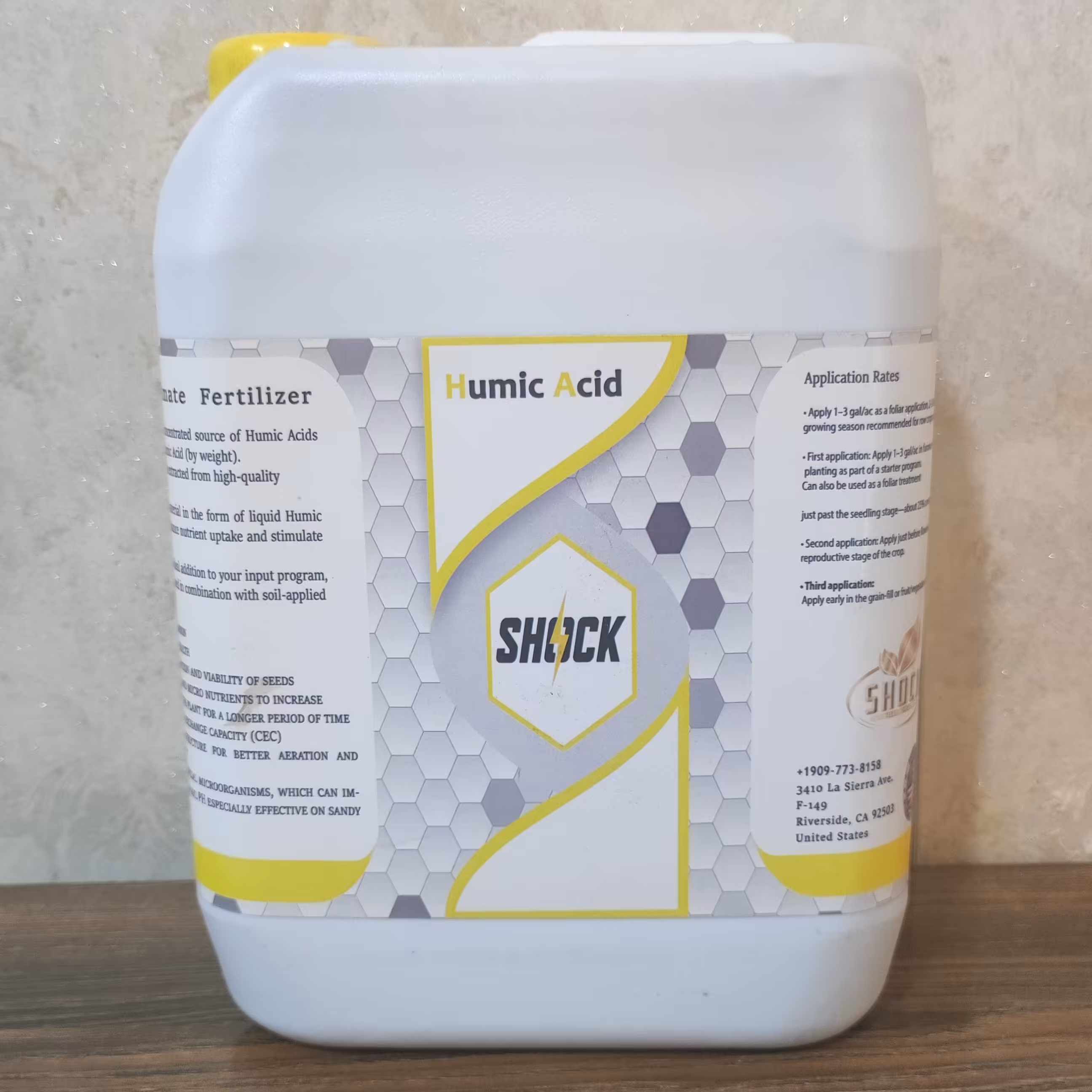 کود هیومیک  اسید شوک 5 لیتری آمریکایی اصل