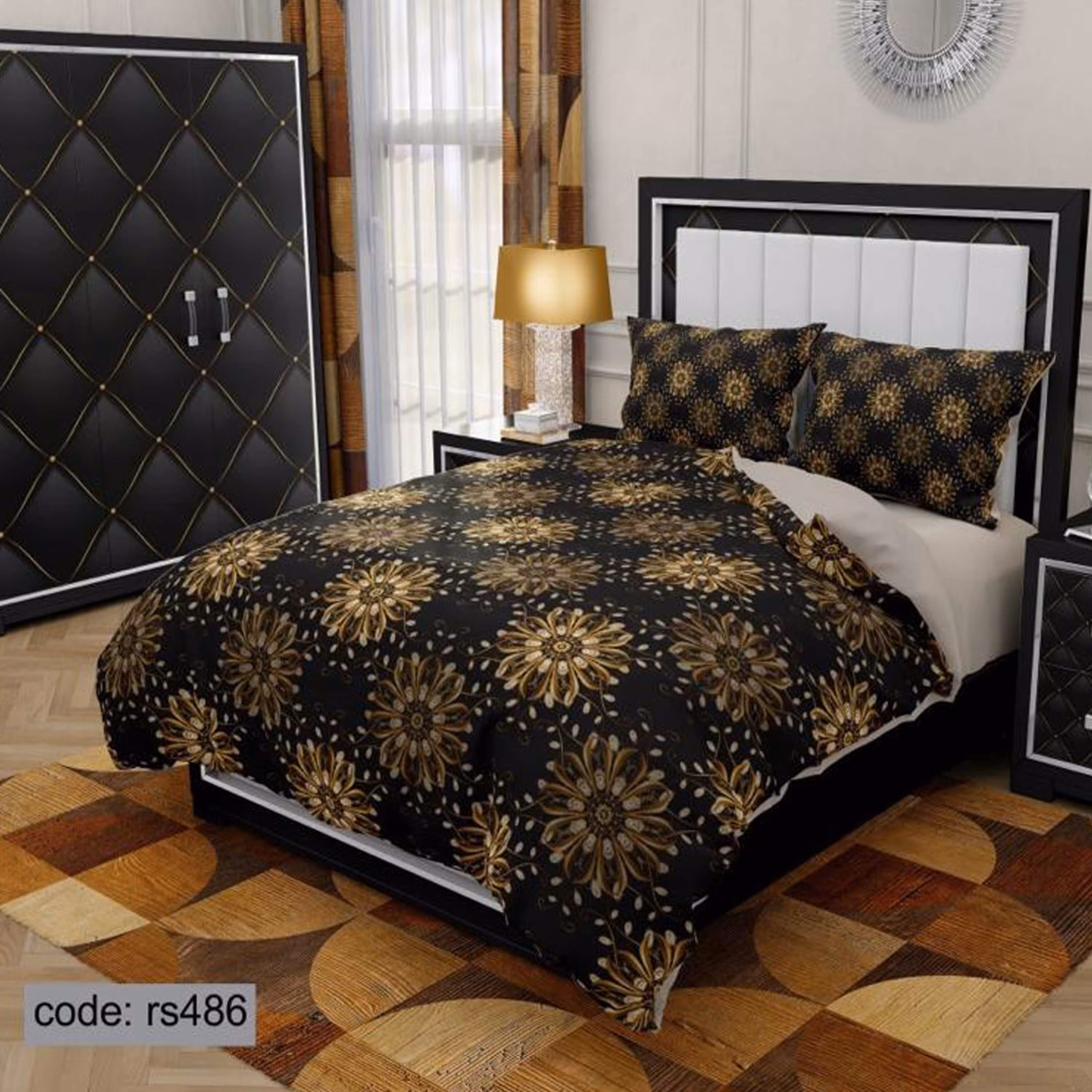 سرویس روتختی 1 نفره تنسل چاپی برندترک لند (Turk Land)  کد rs 486