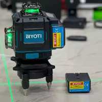 تراز لیزری بیوتی360 درجه 16 لاین نور سبز با ریموت کنترل // اصلی 