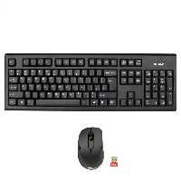 کیبورد و ماوس بی سیم ایفورتک مدل A4TECH 7100N