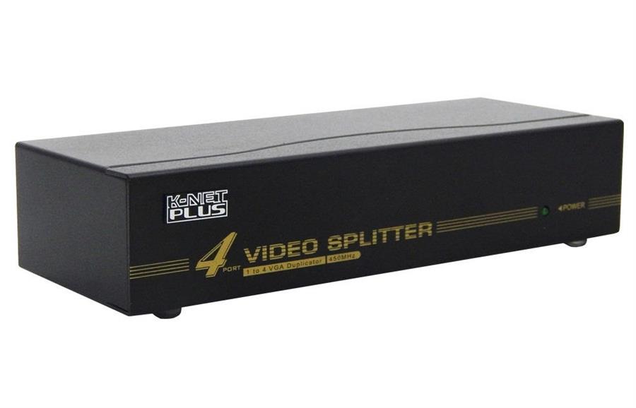 اسپلیتر VGA چهار پورت کی نت پلاس مدل KPS654
