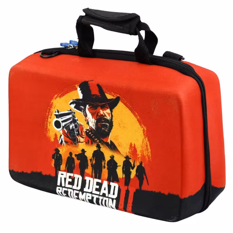 کیف کنسول بازی   XBOX SERIES S طرح Red Dead Redemption