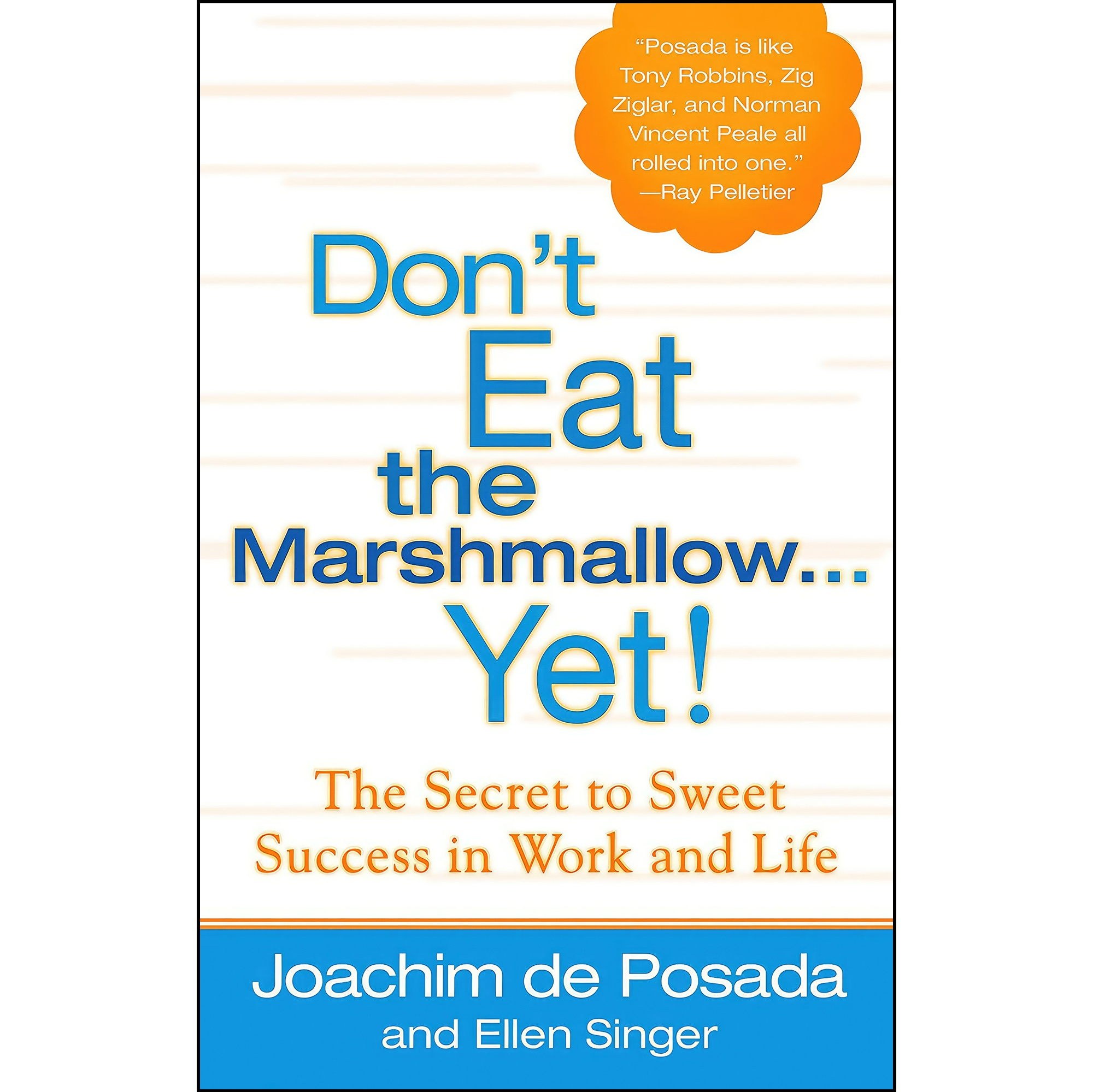 کتاب زبان اصلی Dont Eat the Marshmallow Yet The Secret to Sweet Success in Work