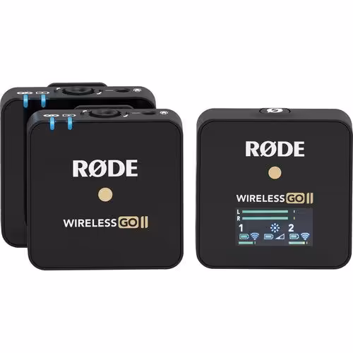 میکروفون بی سیم یقه ای رود Rode Wireless Go II Black