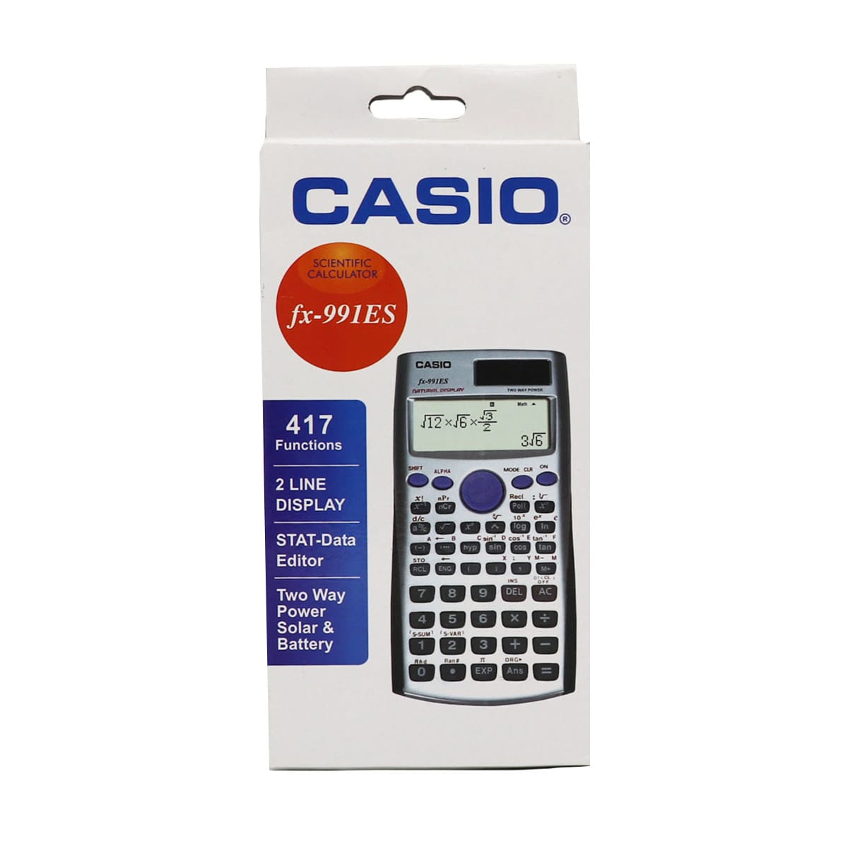 ماشین حساب مهندسی کاسیو مدل fx-991es