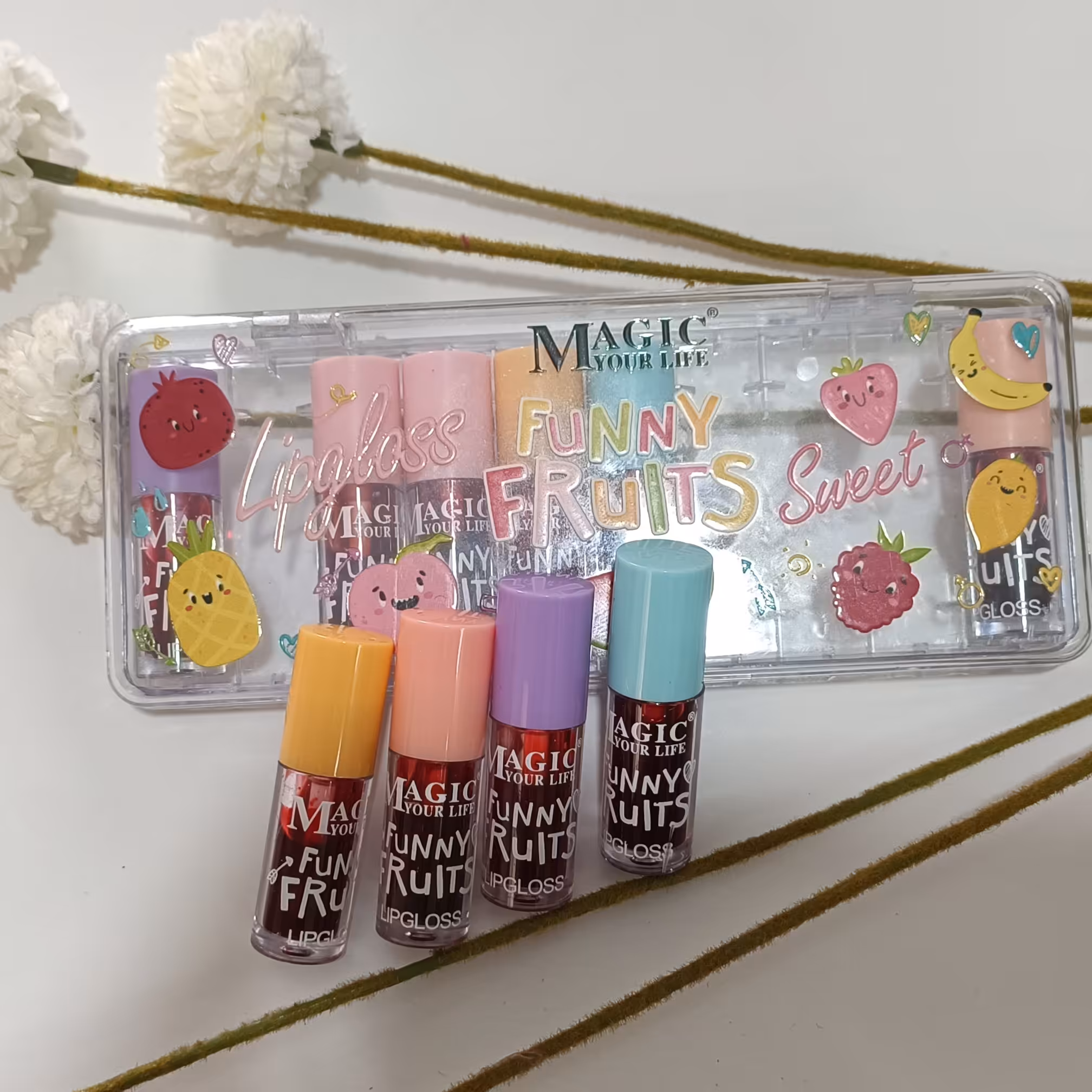 تینت لب جادویی طیف رنگی قرمز