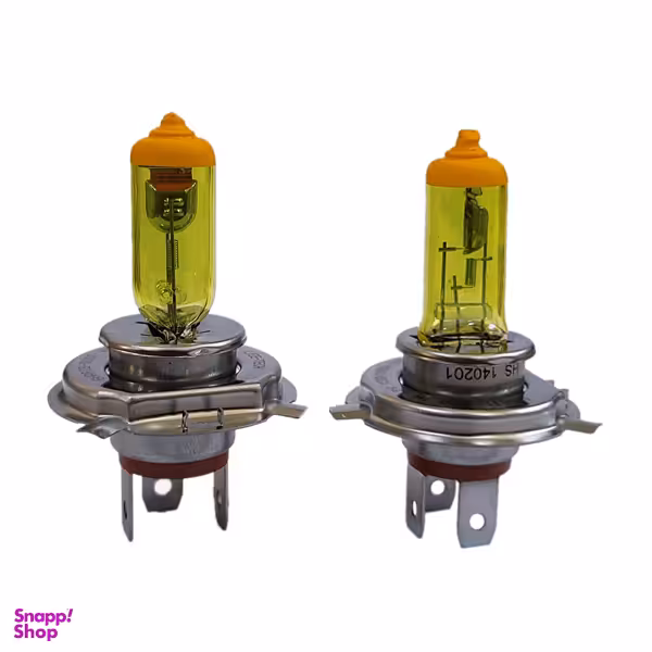 لامپ خودرو لیتچ مدل H4 رنگ زرد طلایی بسته ۲ عددی